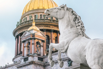 В Исаакиевский собор с подъемом на колоннаду и аудиогидом