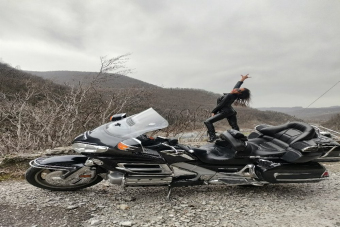 На круизном мотоцикле по Сочи и курортам