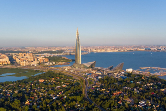 От Газпром Арены до Лахта Центра — над морем, вдоль парков и зон отдыха