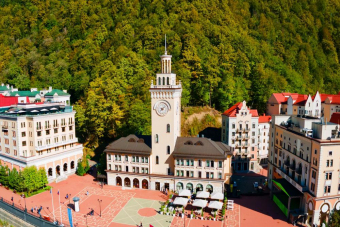 Красная Поляна, Роза Хутор, Газпром и Олимпийский парк 