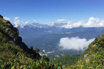 Аудиоэкскурсия по курортам Красной Поляны с билетами на канатную дорогу