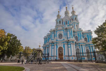 Небо на земле. Ансамбль Смольного монастыря (+ сад Смольного)