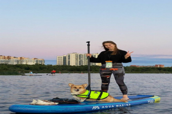 SUP-прогулка по озеру Лахтинский разлив «Закат у Лахты»