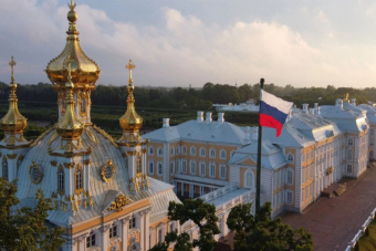 Скоростной катамаран из Петергофа в Кронштадт