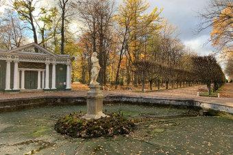 Осенние каникулы в Петергофе