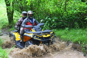 Драйв на квадроциклах по бездорожью
