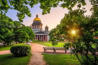 Топ 3 площади: Дворцовая, Сенатская, Исаакиевская с подъёмом на колоннаду