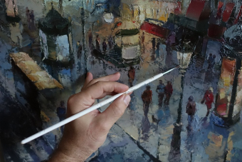 Мастер-класс по живописи «Картина маслом за 1 занятие»