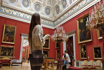 Эрмитаж: аудиоэкскурсия в приложении с билетами в Зимний дворец — Маршрут 1