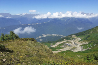 Аудиоэкскурсия по курортам Красной Поляны с билетами на канатную дорогу