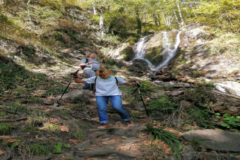 Трекинг к водопаду Кейва в Красной Поляне