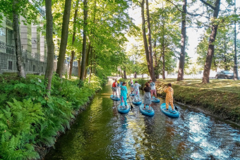 Вокруг парковых островов на SUP-доске