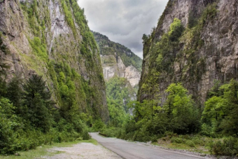 В Абхазию на минивэне Toyota, Volkswagen: Гагра, Мандариновый сад и Рица!