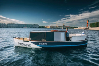 На ретро-катере по рекам и каналам