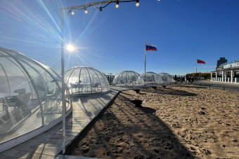 От Газпром Арены до Лахта Центра — над морем, вдоль парков и зон отдыха