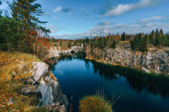 5 сочных дней в Карелии. Рускеала, Валаам, Кижи, водопады включены