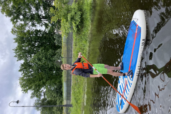 Прогулка на сапбордах по Парковым островам