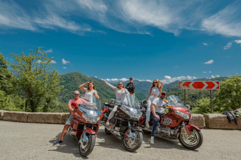 К чайным плантациям Солохаула на комфортабельном мотоцикле!