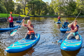Вокруг парковых островов на SUP-доске