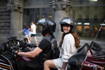 Мотопрогулка по Санкт-Петербургу