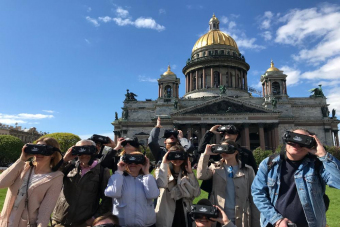 Экскурсия с VR -очками «Петербург. Путешествие во времени»