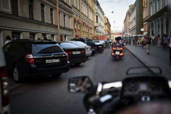Мотопрогулка по Санкт-Петербургу