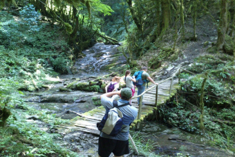 Поход на Ажекские водопады