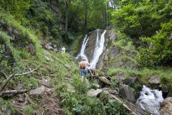 Трекинг к водопаду Кейва в Красной Поляне