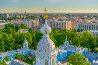 Подцерковье Смольного собора