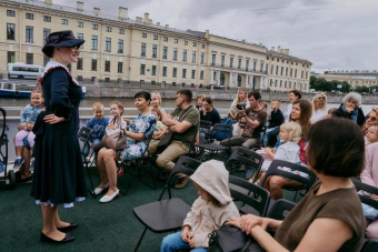 Детский сказочный теплоход