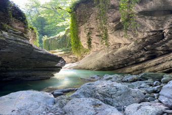 Каньонинг в Сочи и водопады Фагуа