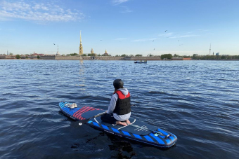 SUP прогулка по историческому центру Петербурга