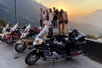 На туристическом мотоцикле в горы – Красная Поляна Роза Плато 1170м.