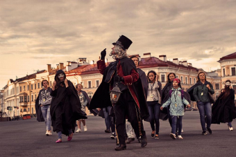 Санкт-Петербург. Дорога к мечте с фонарщиком Фаролеро.