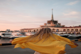 Фотооткрытка из Сочи: прогулка с фотографом