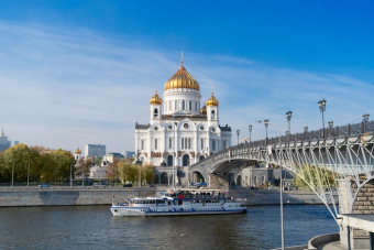 Речная прогулка по центру Москвы от парка «Зарядье» - цена 600 ₽,127 отзывов