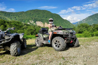 Драйв на квадроциклах по бездорожью