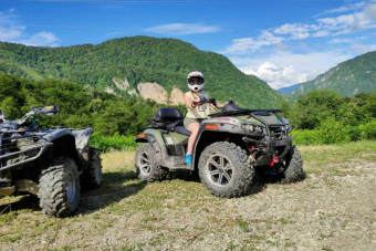 Драйв на квадроциклах по бездорожью