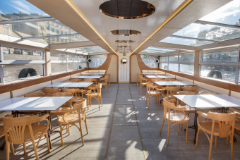 Аренда теплохода «Корсика» на 50 человек