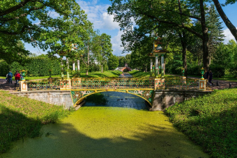 Велопрогулка по Александровскому парку Царского Села