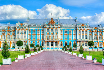 Царское Село: Янтарная комната, Екатерининский дворец и парк