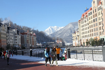 Аудиоэкскурсия по курортам Красной Поляны с билетами на канатную дорогу