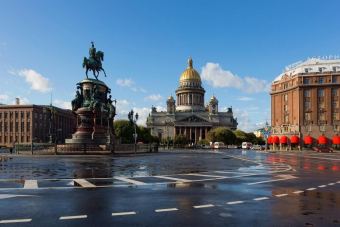 Обзорная по городу с экскурсией в Исаакиевский собор