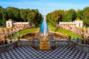 В Петергоф к фонтанам и паркам на автомобиле с профессиональным гидом