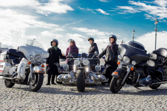 Прогулка на мотоциклах с фотосетом: «Вечерний Ленинград» до 1 ноября