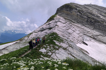 Треккинг по хребту Аибга на перевал Седой