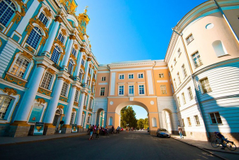 Большая экскурсия в Пушкин — два дворца: Екатерининский и Александровский